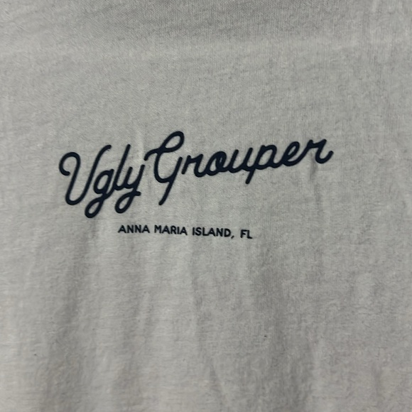 Jaws Tee! So unique with beach vibes! Good luck finding another one like this! - Picture 5 of 5